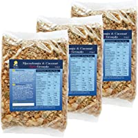 Granola Keto con Nueces de Macadamia y Coco sana y deliciosa - Bajo en Carbohidratos y Sin Gluten - Sin azúcar añadido…